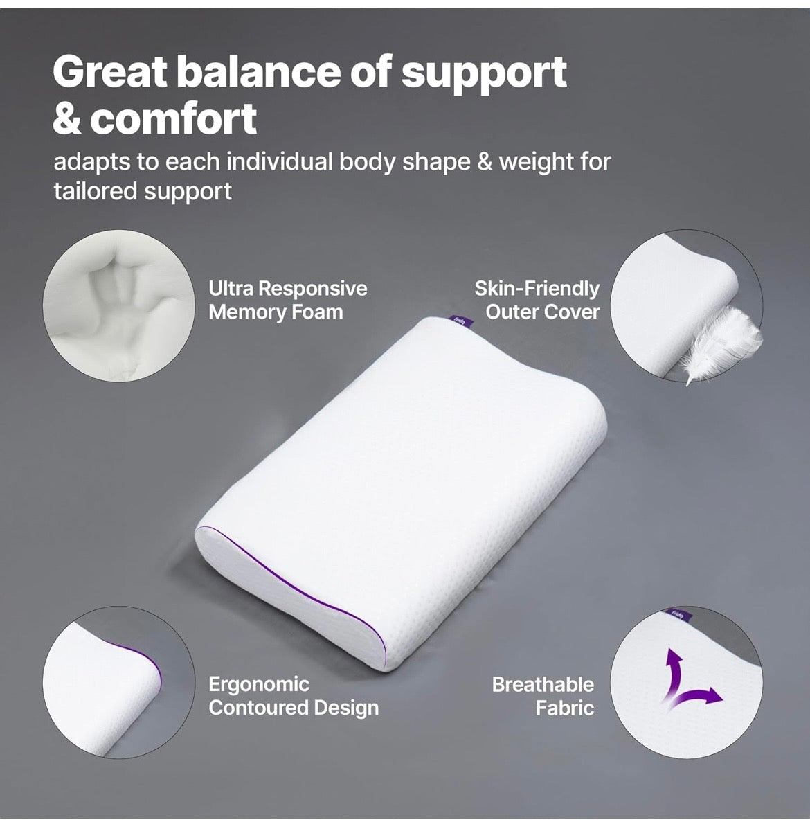 dreamy|cervical pillow