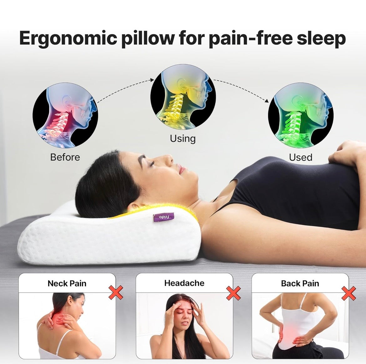 dreamy|cervical pillow